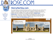 Tablet Screenshot of dotrose.com